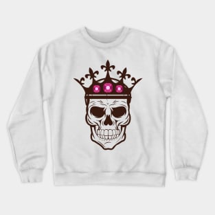 crowned skull Crewneck Sweatshirt